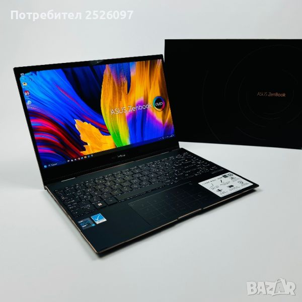 ASUS ZenBook Flip S 4K OLED Touch/i7-1165G7/1TB SSD NVMe/16GB LPDDR4X, снимка 1