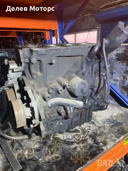 F8Q632 двигател долна част, биели бутала и колянов вал долница от Рено Канго 1.9D 64кс.  , снимка 1