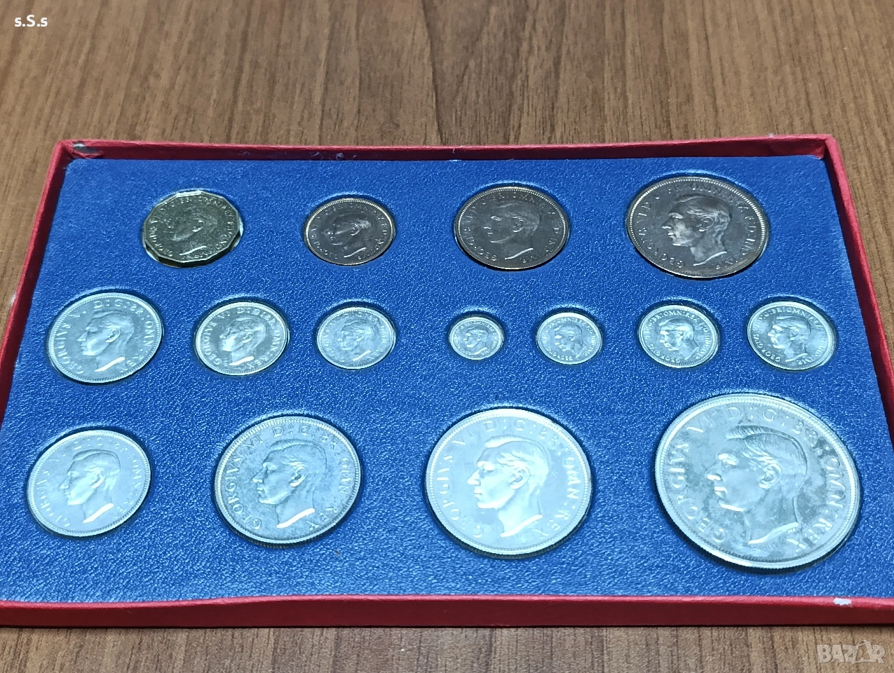 Комплект корононационни образци на Джордж VI 1937 , снимка 1