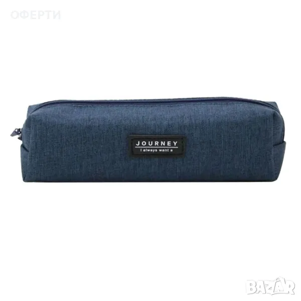 Несесер Casket Barrel Blue Black Patch "JOURNEY" 19x5.5x5.5cm арт No227371, снимка 1