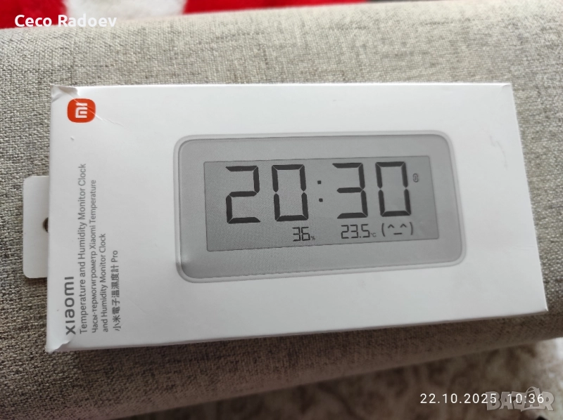 Часовник с термометър , снимка 1