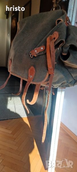 раница брезентова, снимка 1