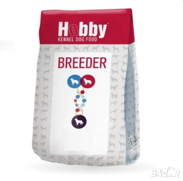 Храна за кучета Hobby breeder 15 kg, снимка 1