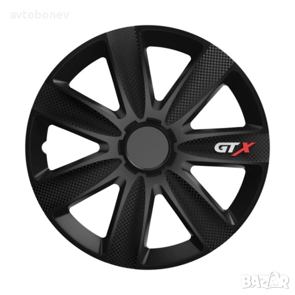 ТАСОВЕ ЗА ДЖАНТИ 16" VERSACO GTX CARBON BLACK, снимка 1