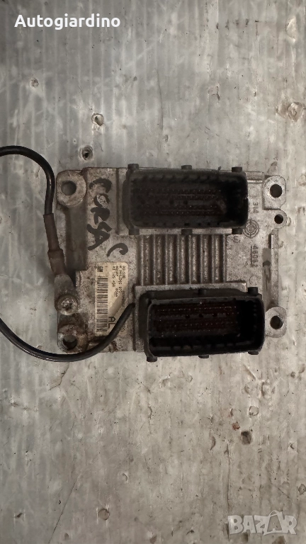 Компютър за двигател / ECU / Моторен компютър за Opel Corsa - 26SA6550 / 0261206075 / 09185450, снимка 1