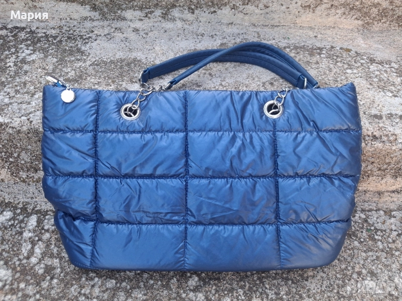 Дамска чанта в синьо, снимка 1