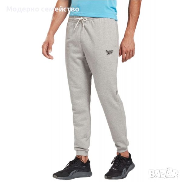 Мъжко спортно долнище reebok identity joggers grey, снимка 1