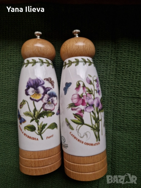 Мелнички за сол и пипер Portmeirion Botanic Garden, снимка 1