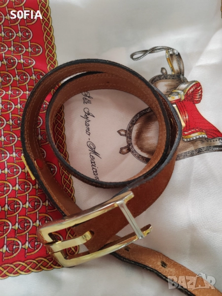 Френски колан и колан от змийска кожа, снимка 1