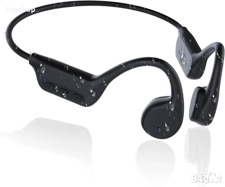 НОВИ Tulbeys водоустойчиви слушалки с костна проводимост, IPX8,  Bluetooth, 32GB Вградена памет, MP3, снимка 1