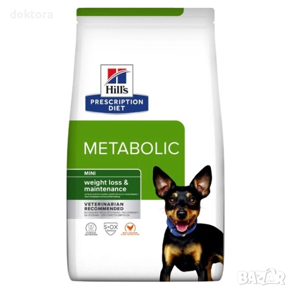Hills Metabolic Mini 6кг. клинична храна за отслабване за кучета от дребни породи, снимка 1