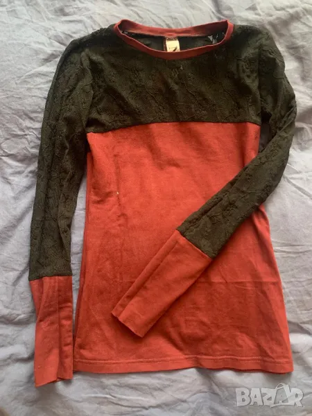 Блуза с дантела, снимка 1