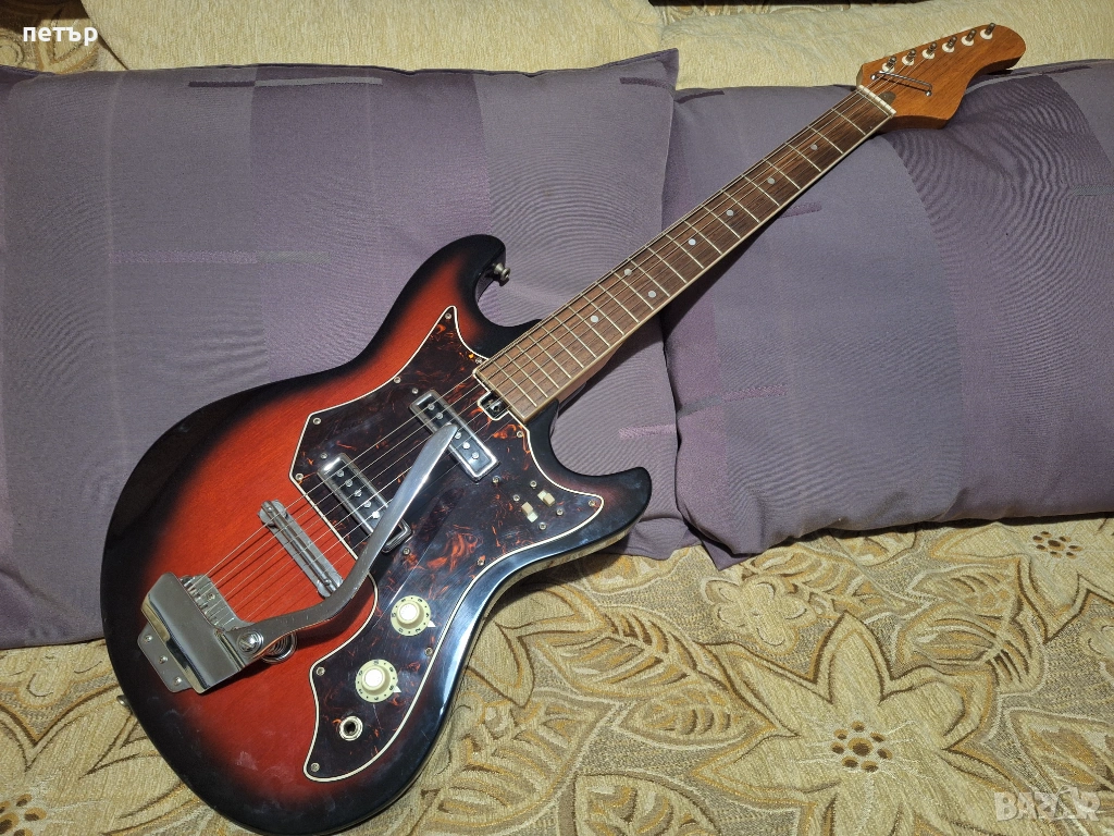 Ретро японска електрическа китара, снимка 1