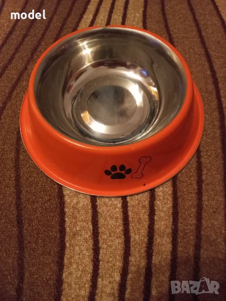 Метална купа за храна за куче, снимка 1