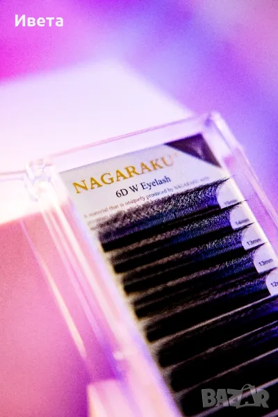 Мигли NAGARAKU 6D W – SHAPE, снимка 1