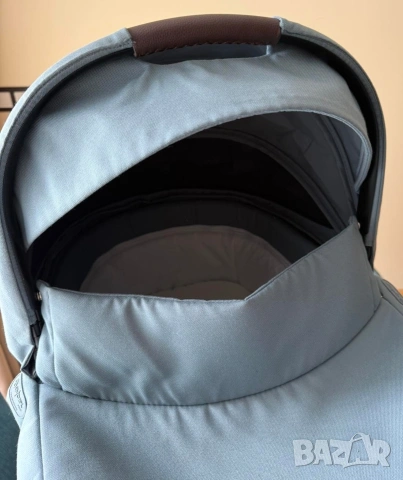 Бебешки кош за новородено Cybex Cot S Lux 2024 Stormy blue, снимка 3 - Детски колички - 53698175