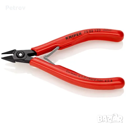 KNIPEX 75 02 125 -  PROFI ВИСОКОКАЧЕСТВЕННИ Кабелни резачки  125 mm  !!! ЧИСТО НОВИ !!!