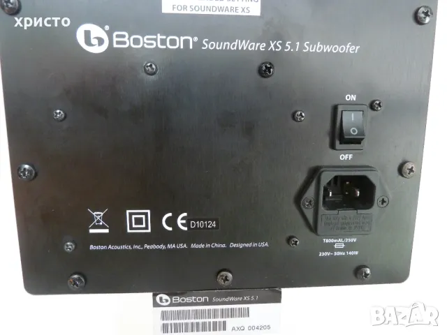 субуфер Boston Soundware XS, снимка 6 - Тонколони - 46975277