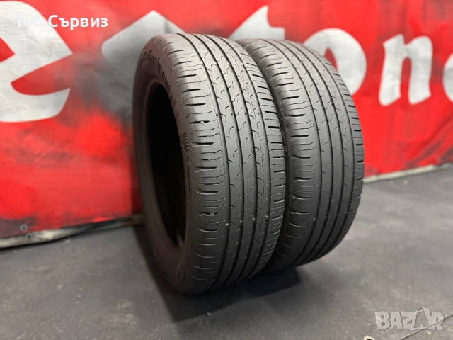 195 55 16, Летни гуми, Continental EcoContact6, 2 броя