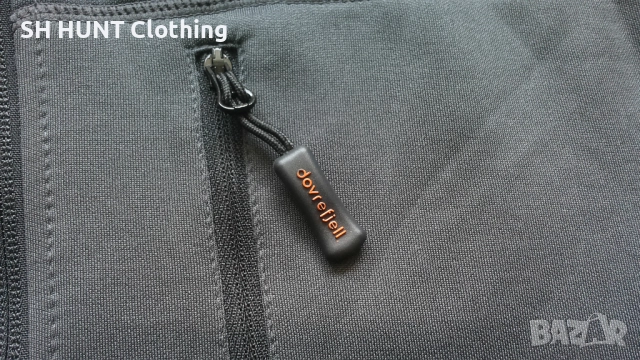 DOVREFJELL BREATHABLE Softshell Fleece Jacket размер L горница дишаща вятърно устойчива - 1496, снимка 6 - Екипировка - 52492702