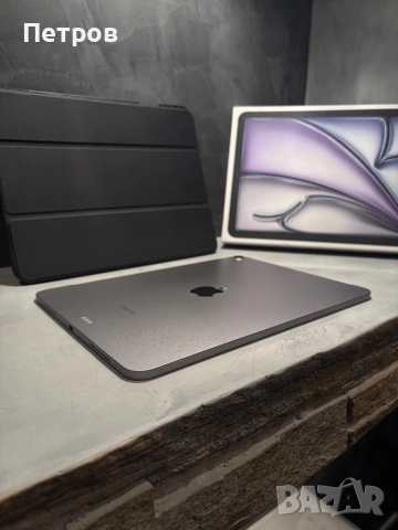 КАТО ЧИСТО НОВ Ipad Air M2 11” (2024) 128GB + Калъф, снимка 4 - Таблети - 53991368