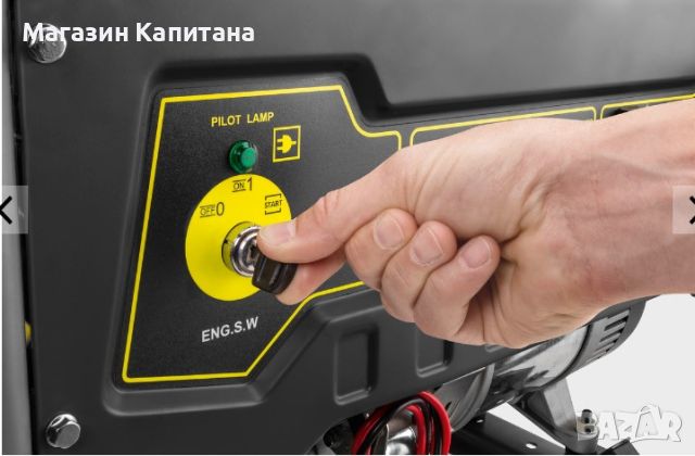 Генератор за ток KACHER 5,5 KW, снимка 2 - Други машини и части - 45671079