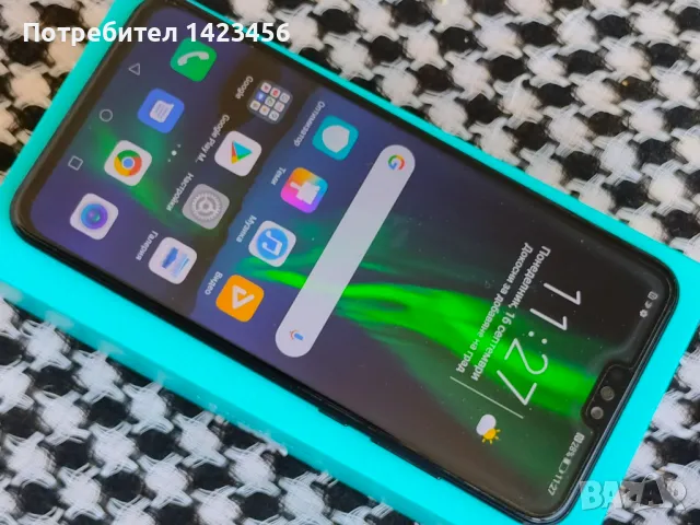 Смартфон Honor 8X, Dual SIM, 64GB, 4GB ram, 4G, Черен 20MP+2MP, снимка 1