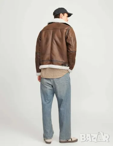 JACK & JONES Яке JORCOLE AVIATOR JACKET, снимка 5 - Якета - 48066073