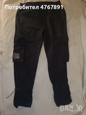 Черен спортно-елегантен панталон 