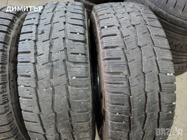 4бр.зимни гуми MICHELIN 215 65 16C DOT22 цена за брой, снимка 3 - Гуми и джанти - 54069911
