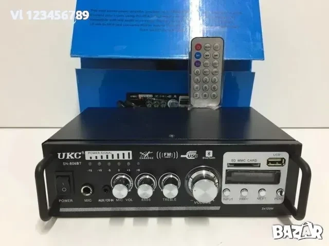 Домашен усилвател, Модел: SN-806BT 120W