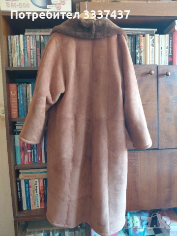 Дамски кожух от агнешка кожа, снимка 8 - Палта, манта - 54062907