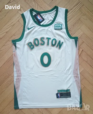 NBA потник Boston Celtics x Jason Tatum City Edition 23/24, снимка 1 - Баскетбол - 47142004