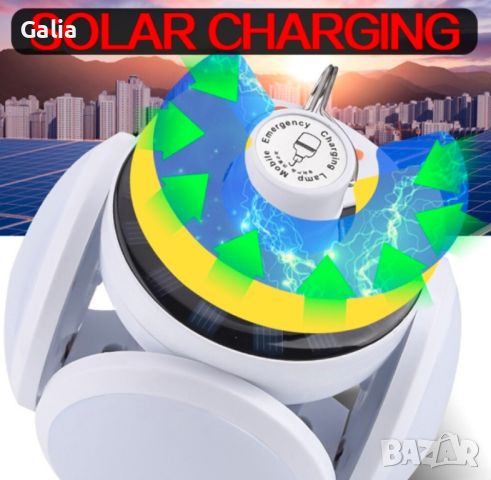 Енергоспестяваща LED лампа – футболна топка, снимка 3 - Лед осветление - 46472158