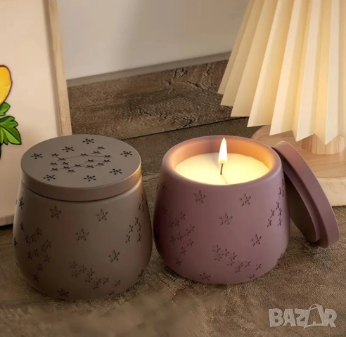 Молд буркан със звезди, снимка 7 - Форми - 48789382