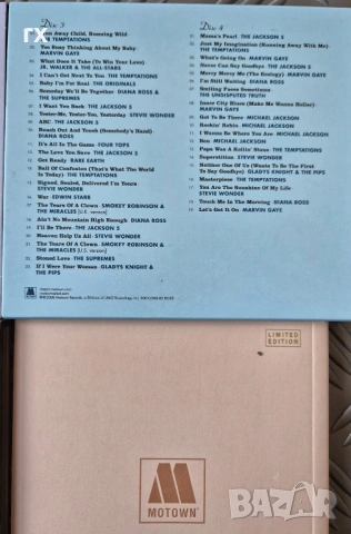 Лимитирано издание Motown: The Complete No. 1's (10 CD Box Set), снимка 6 - CD дискове - 54186475