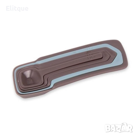 Комплект мерителни лъжички, кафяви, сини, снимка 3 - Други - 52853502