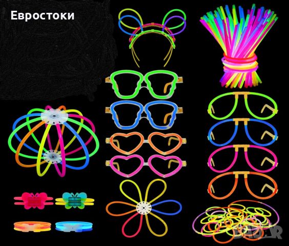 Loybacka glow party pack 289 pcs. 150 бр. фосфоресциращи пръчици