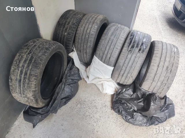 Комплект четири летни гуми Bridgestone Potenza 245/45/18 100Y по 10 лв, снимка 1