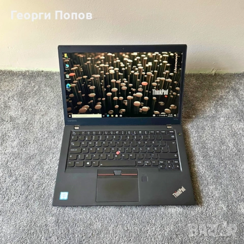 Lenovo ThinkPad T470s - 14'FHD, i5-6300u, 8GB RAM, 256GB NVMe PCIe SSD