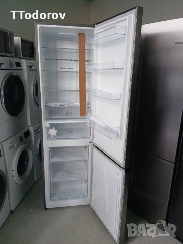 Нов Хладилник с фризер Hanseatic HKGKB20060BNFI, Total No Frost , снимка 2 - Хладилници - 53840384