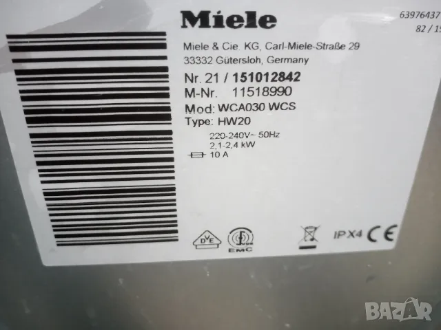 Комплект пералня и сушилня Миеле Miele W 1 A+++ 8кг. 2 години гаранция!, снимка 3 - Перални - 47108198