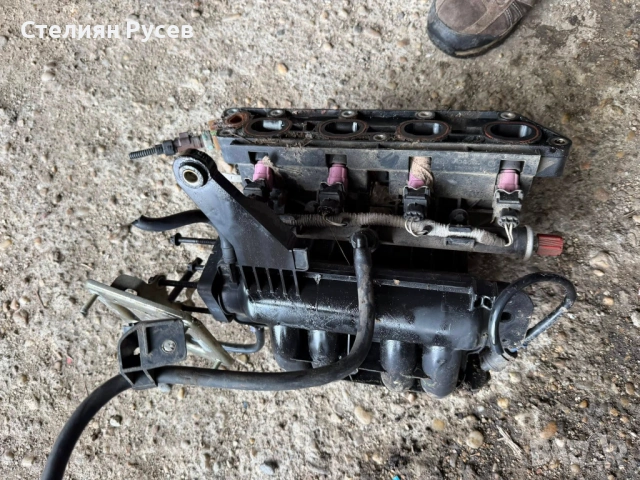 пластмасов колектор 00551970100 за Fiat Stilo 1.6i бензин цена 35 евро     0899293916 Стелиян Силист, снимка 4 - Части - 53649181