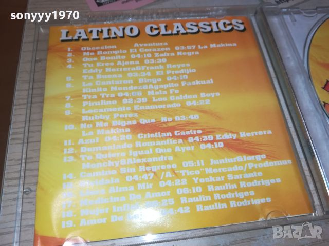 LATINO CLASSICS CD 1607241609, снимка 13 - CD дискове - 46599472