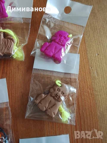 20 висулки от полимерна глина, снимка 4 - Други - 53522214