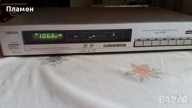 Denon TU-747 AM FM Tuner , снимка 6 - Радиокасетофони, транзистори - 45920403