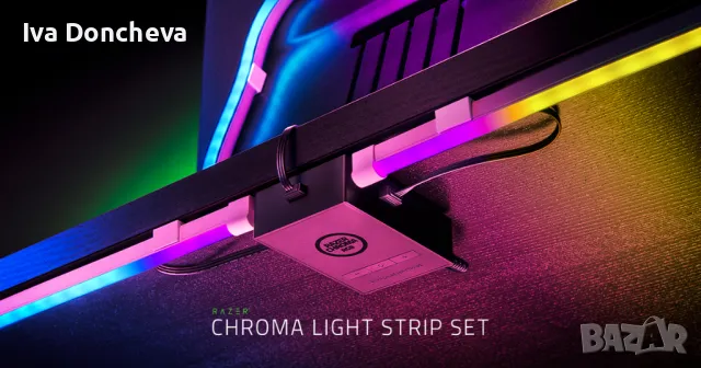 Комплект LED светлини Razer Chroma Light Strip Set , снимка 3 - Геймърски - 47330402