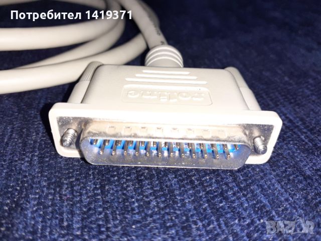 Паралелен сериен кабел за принтер 1.8м, снимка 3 - Консумативи за принтери - 45693932