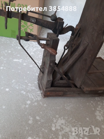 Стар кантар за теглене немски , снимка 7 - Антикварни и старинни предмети - 53733756
