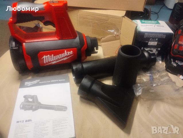 Акумулаторна духалка за листа MILWAUKEE M12 BBL-0, 12V, 177 км/ч - , снимка 3 - Други инструменти - 46226164